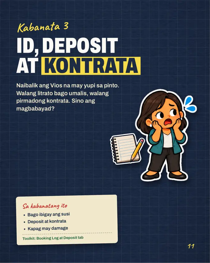 Pahina mula sa Car Rental Pack