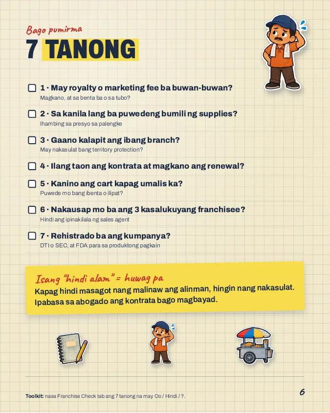 Pahina mula sa Food Cart Pack