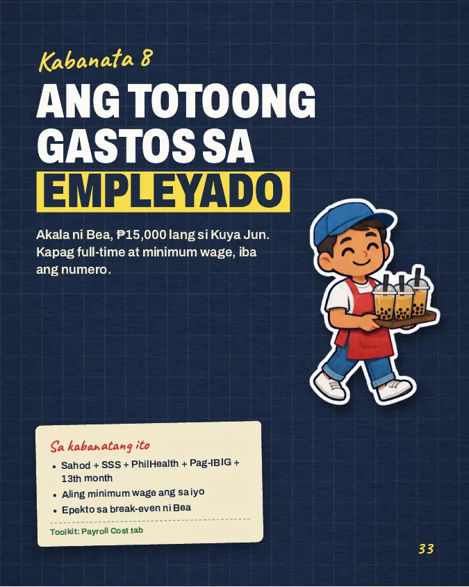 Pahina mula sa Negosyo Starter Guide