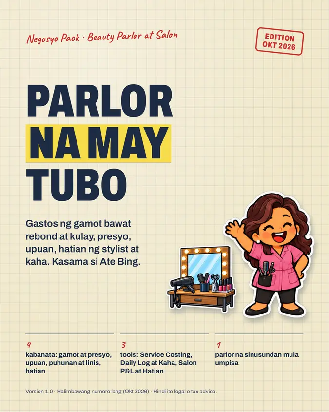 Cover ng Beauty Parlor Pack