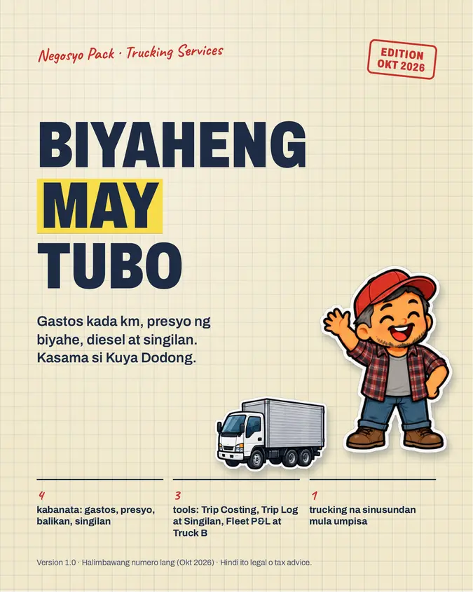 Cover ng Trucking Pack